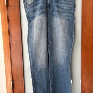 Cabi HI-Low Crop Jeans, NWOT, Size 10